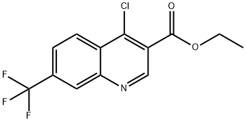 4-CHLORO-7-TRIFLUOROMETHYLQUINOLINE-3-CARBOXYLIC ACID ETHYL ESTER