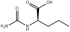 D-Norvaline, N-(aminocarbonyl)- (9CI) Structural