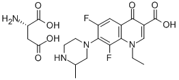 LOMEFLOXACIN, ASPARTATE