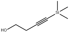 4-TRIMETHYLSILYL-3-BUTYN-1-OL Structural