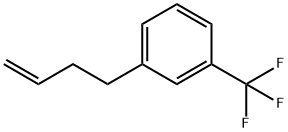 4-[(3-TRIFLUOROMETHYL)PHENYL]-1-BUTENE Structural