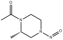 Piperazine, 1-acetyl-2-methyl-4-nitroso-, (2S)- (9CI) Structural