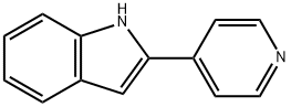 2-PYRIDIN-4-YL-1H-INDOLE Structural