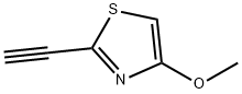 Thiazole, 2-ethynyl-4-methoxy- (9CI) Structural