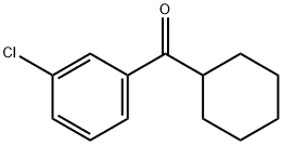 3-CHLOROPHENYL CYCLOHEXYL KETONE Structural