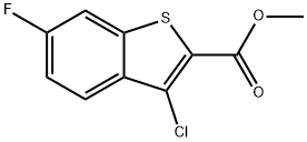 METHYL 3-CHLORO-6-FLUOROBENZO(B)THIOPHE&