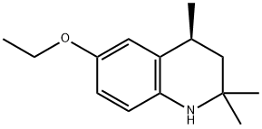 Quinoline, 6-ethoxy-1,2,3,4-tetrahydro-2,2,4-trimethyl-, (4S)- (9CI) Structural