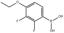 2,3-Difluoro-4-ethoxybenzeneboronic acid Structural