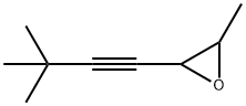 Oxirane, 2-(3,3-dimethyl-1-butynyl)-3-methyl- (9CI) Structural