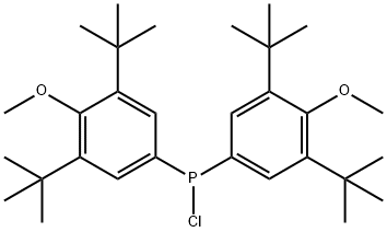 BIS(3,5-DI-TERT-BUTYL-4-METHOXYPHENYL)CHLOROPHOSPHINE Structural