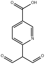 2-(3-HYDROXYCARBONYL-6-PYRIDYL)MALONDIALDEHYDE Structural