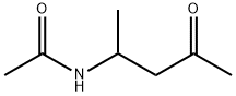 Acetamide, N-(1-methyl-3-oxobutyl)- (9CI) Structural