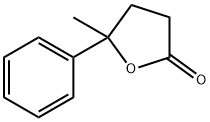 Dihydro-5-methyl-5-phenyl-2(3H)-furanone Structural