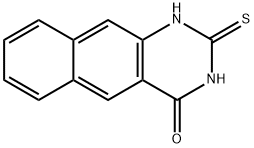 2-mercaptobenzo[g]quinazolin-4(3H)-one Structural