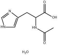 AC-DL-HIS-OH H2O Structural