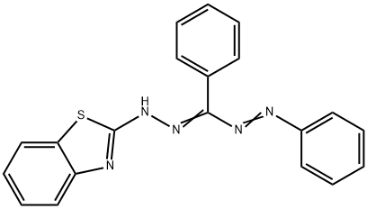 5-(2-BENZOTHIAZOLYL)-1,3-DIPHENYLFORMAZAN