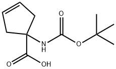 1-TERT-BUTOXYCARBONYLAMINO-CYCLOPENT-3-ENECARBOXYLIC ACID