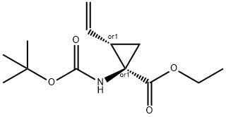 (1R,2S)-1-BOC-AMINO-2-VINYLCYCLOPROPANECARBOXYLIC ACID ETHYL ESTER