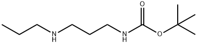 Carbamic acid, [3-(propylamino)propyl]-, 1,1-dimethylethyl ester (9CI) Structural