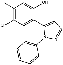 5-(5-CHLORO-2-HYDROXY-4-METHYLPHENYL)-1& Structural