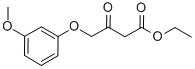 4-(3-METHOXYPHENOXY)-3-OXO-BUTANOIC ACID ETHYL ESTER