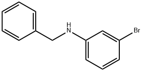 N-benzyl-3-bromoaniline Structural