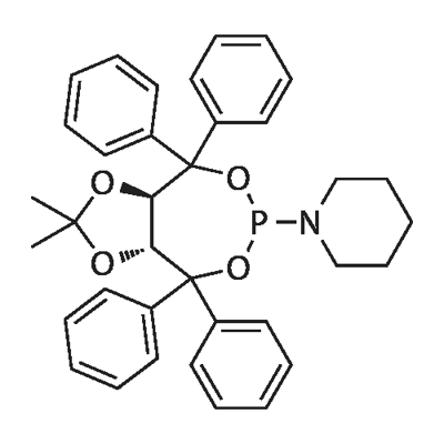 1-[(3aR,8aR)-tetrahydro-2,2-diMethyl-4,4,8,8-tetraphenyl-1,3-dioxolo[4,5-e][1,3,2]dioxaphosphepin-6-yl]- Piperidine