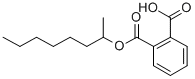 (+/-)-MONO-2-OCTYL PHTHALATE Structural