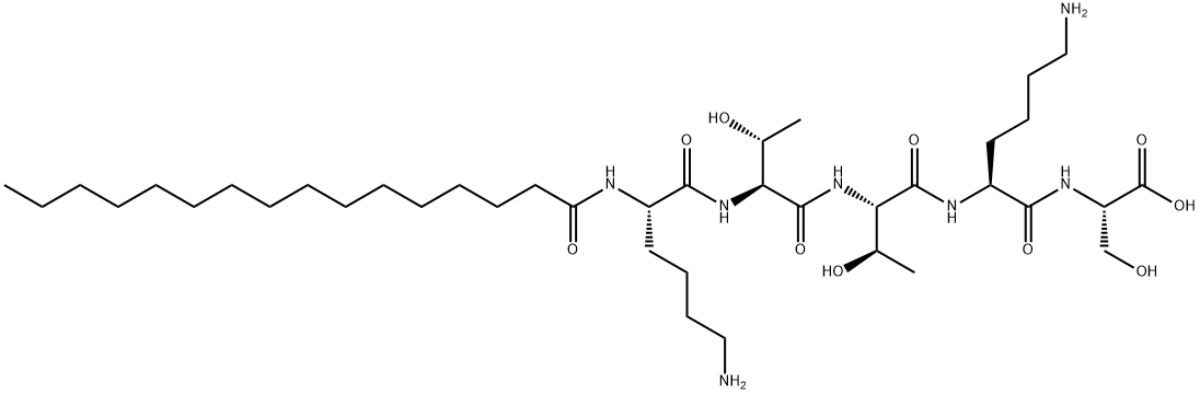 Palmitoyl Pentapeptide Structural