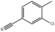 3-CHLORO-4-METHYLBENZONITRILE Structural