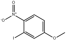 2-Iodo-4-methoxy-1-nitrobenzene Structural