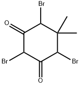 2,4,6-TRIBROMO-5,5-DIMETHYLCYCLOHEXANE-1,3-DIONE Structural