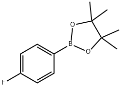 4-(4,4,5,5-TETRAMETHYL-1,3,2-DIOXABOROLAN-2-YL)FLUOROBENZENE Structural