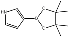 3-Pinacolateboryl-1H-pyrrole Structural