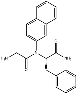 GLY-PHE BETA-NAPHTHYLAMIDE Structural