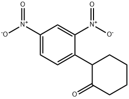 2-(2,4-DINITROPHENYL)CYCLOHEXANONE Structural