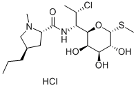 Clindamycin hydrochloride Structural Picture