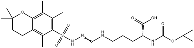 BOC-D-ARG(PMC)-OH Structural