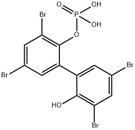 3,3',5,5'-Tetrabromobiphenyl-2,2'-diol 2-dihydrogen phosphate