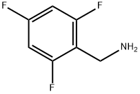 2,4,6-TRIFLUOROBENZYL AMINE Structural