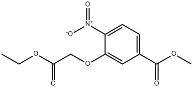 Methyl 3-(2-ethoxy-2-oxoethoxy)-4-nitrobenzoate