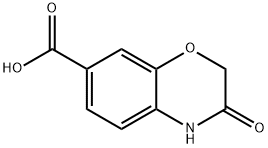 3-OXO-3,4-DIHYDRO-2H-1,4-BENZOXAZINE-7-CARBOXYLIC ACID Structural