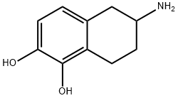 2-amino-5,6-dihydroxytetralin Structural