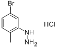 5-Bromo-2-methylphenylhydrazine hydrochloride Structural