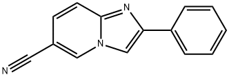 IMidazo[1,2-a]pyridine-6-carbonitrile, 2-phenyl- Structural