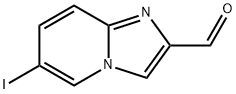 IMidazo[1,2-a]pyridine-2-carboxaldehyde, 6-iodo- Structural