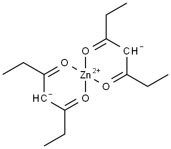 ZINC 3,5-HEPTANEDIONATE Structural