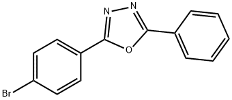 2-(4-BROMOPHENYL)-5-PHENYL-1,3,4-OXADIAZOLE Structural