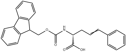 FMOC-D-STYRYLALANINE Structural