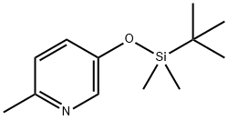 Pyridine, 5-[[(1,1-dimethylethyl)dimethylsilyl]oxy]-2-methyl- (9CI) Structural